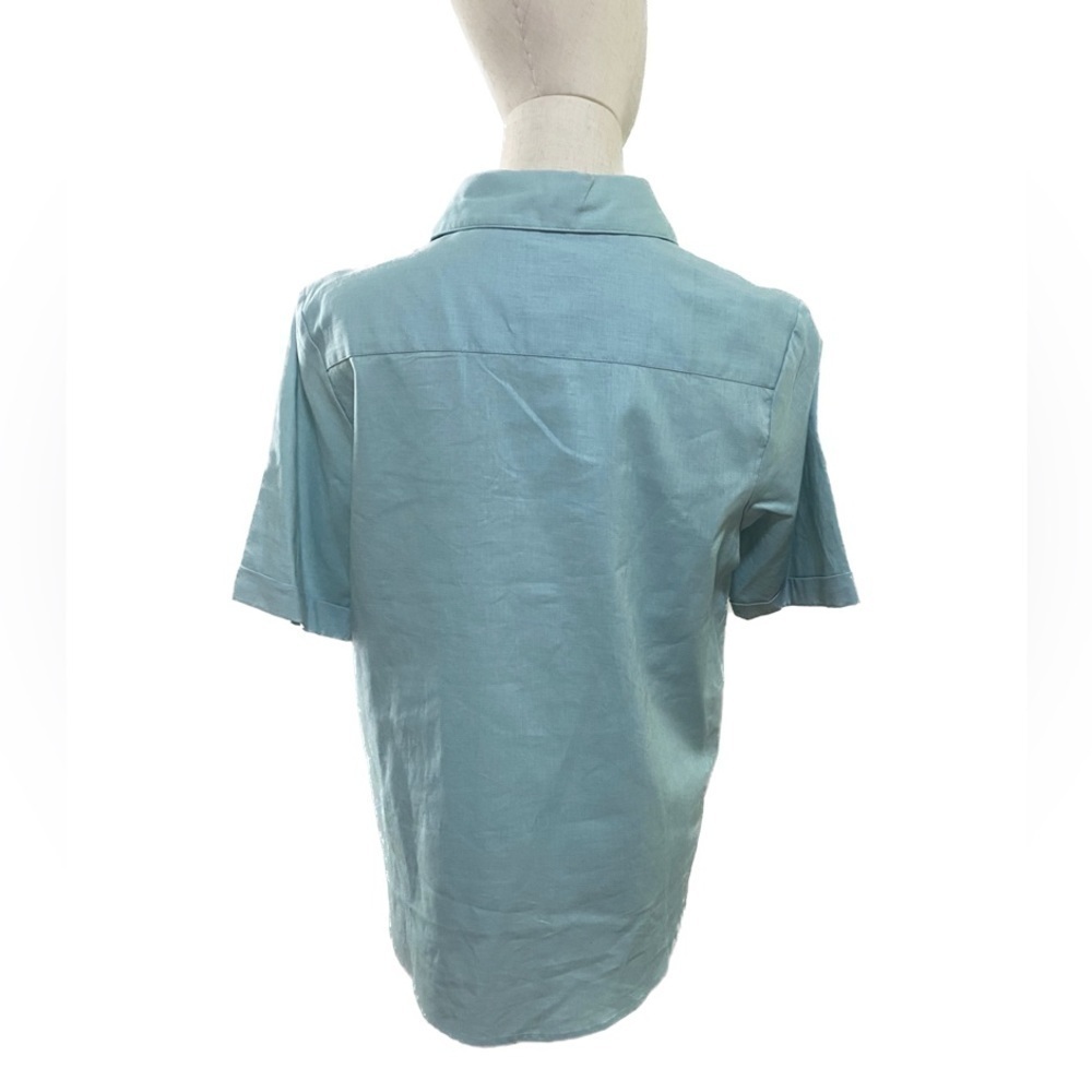 Pendleton High - Low 1/4 Button Down Collared Sho… - image 2